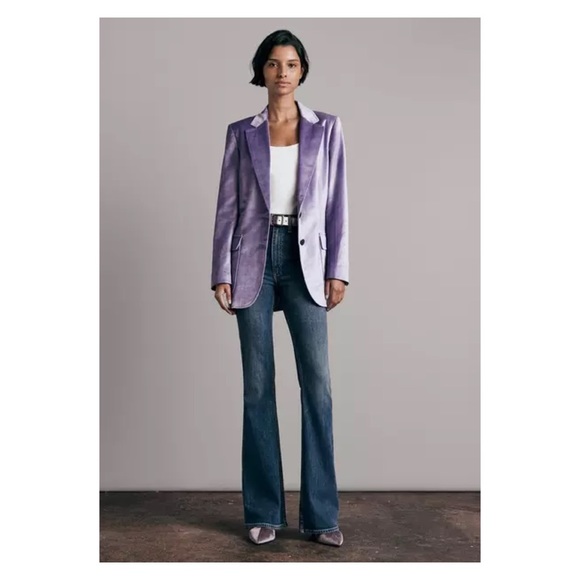 New! RAG & BONE Cody Velvet Blazer - Picture 5 of 10